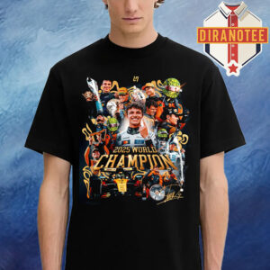 Lando Norris Is 2025 World Drivers Champions Unisex T-Shirt