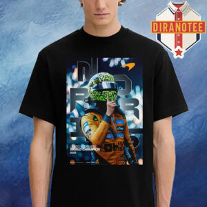 Lando Norris Official Poster 2025 World Drivers’ Championship Win Unisex T-Shirt
