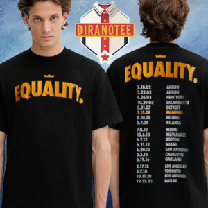 LeBron James X Nike Honor The King Tee Equality Two Sided Unisex T-Shirt