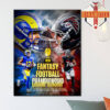 TCU Horned Frogs Football Are Alamo Bowl 2025 Champions Home Decor Poster Canvas