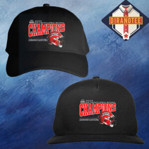Louisiana Ragin’ Cajuns Football Are 68 Ventures Bowl 2025 Champions Helmet At Hancock Whitney Stadium In Mobile Alabama On December 17th 2025 Classic Cap Hat Snapback