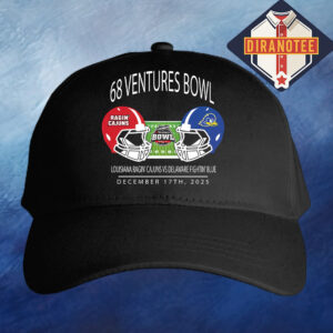 Louisiana Ragin’ Cajuns Football Vs Delaware Fightin’ Blue Hens Football 68 Ventures Bowl 2025 At Hancock Whitney Stadium In Mobile Alabama On December 17th 2025 Helmet Matchup Classic Cap Hat Snapback