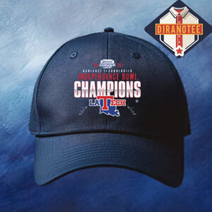 Louisiana Tech Bulldogs Football 2025 Radiance Technologies Independence Bowl Champions Classic Cap Hat Snapback