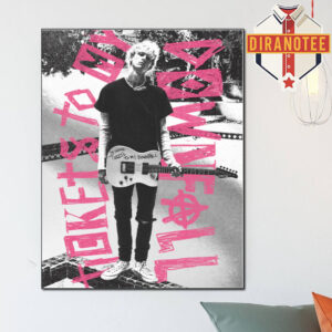 MGK Merch Tickets To My Downfall Anniversary Reflective Home Decor Poster Canvas