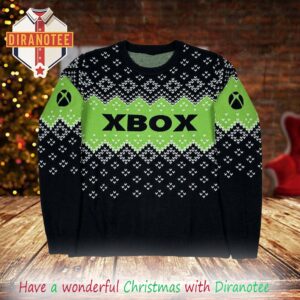 Microsoft 50th Anniversary Xbox Holiday Xmas 2025 Christmas Ugly Sweater
