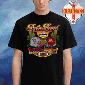 Minnesota Golden Gophers Football Vs New Mexico Lobos Football Matchup 2025 Rate Bowl At Chase Field In Phoenix Arizona On December 26 2025 Helmet Unisex T-Shirt