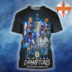 Mount Pleasant Are The 2025 Caribbean Cup Champions All Over Print Shirt