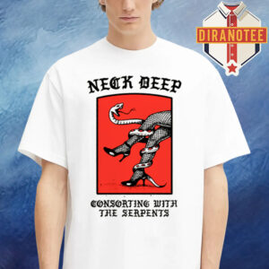 Neck Deep Merch Consorting With The Serpents Unisex T-Shirt