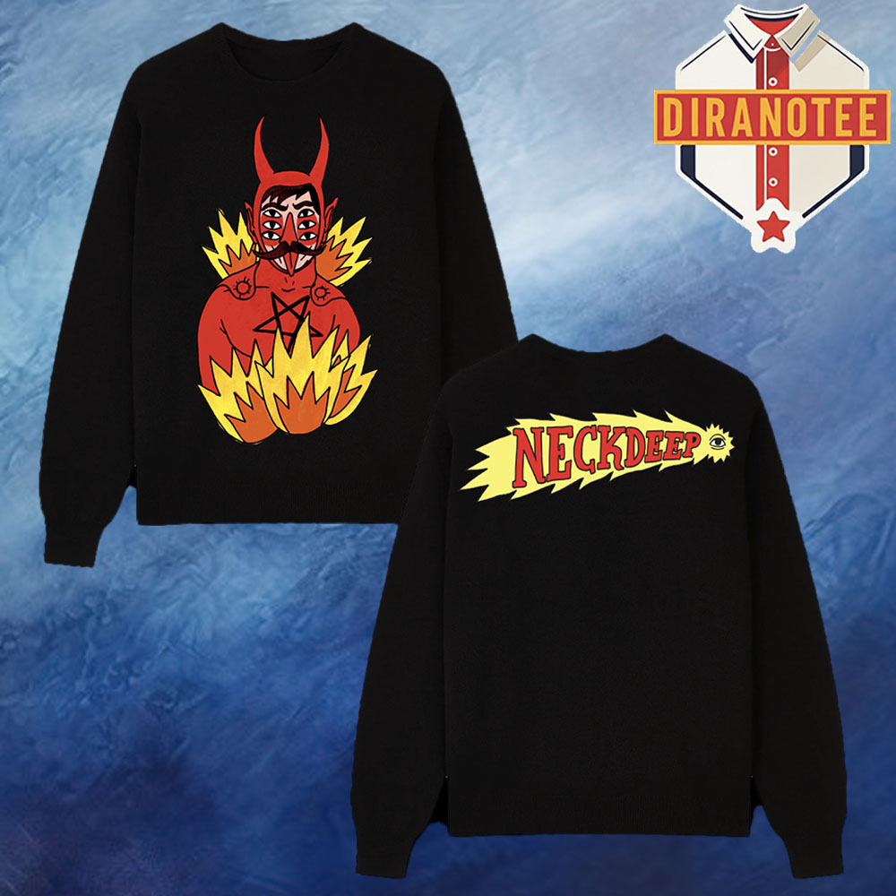 Neck Deep Merch Custom LNOTGY Devil Jumper Unisex Sweater Neck Deep Merch Custom LNOTGY Devil Jumper Unisex Sweater