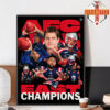Denver Broncos Are AFC West Champions 2025 NFL Home Decor Poster Canvas