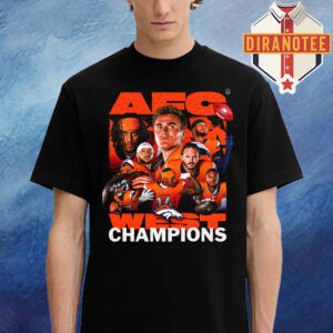 Denver Broncos Are AFC East Champions NFL 2025 Unisex T-Shirt