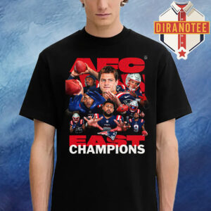 New England Patriots Are AFC East Champions NFL 2025 Unisex T-Shirt