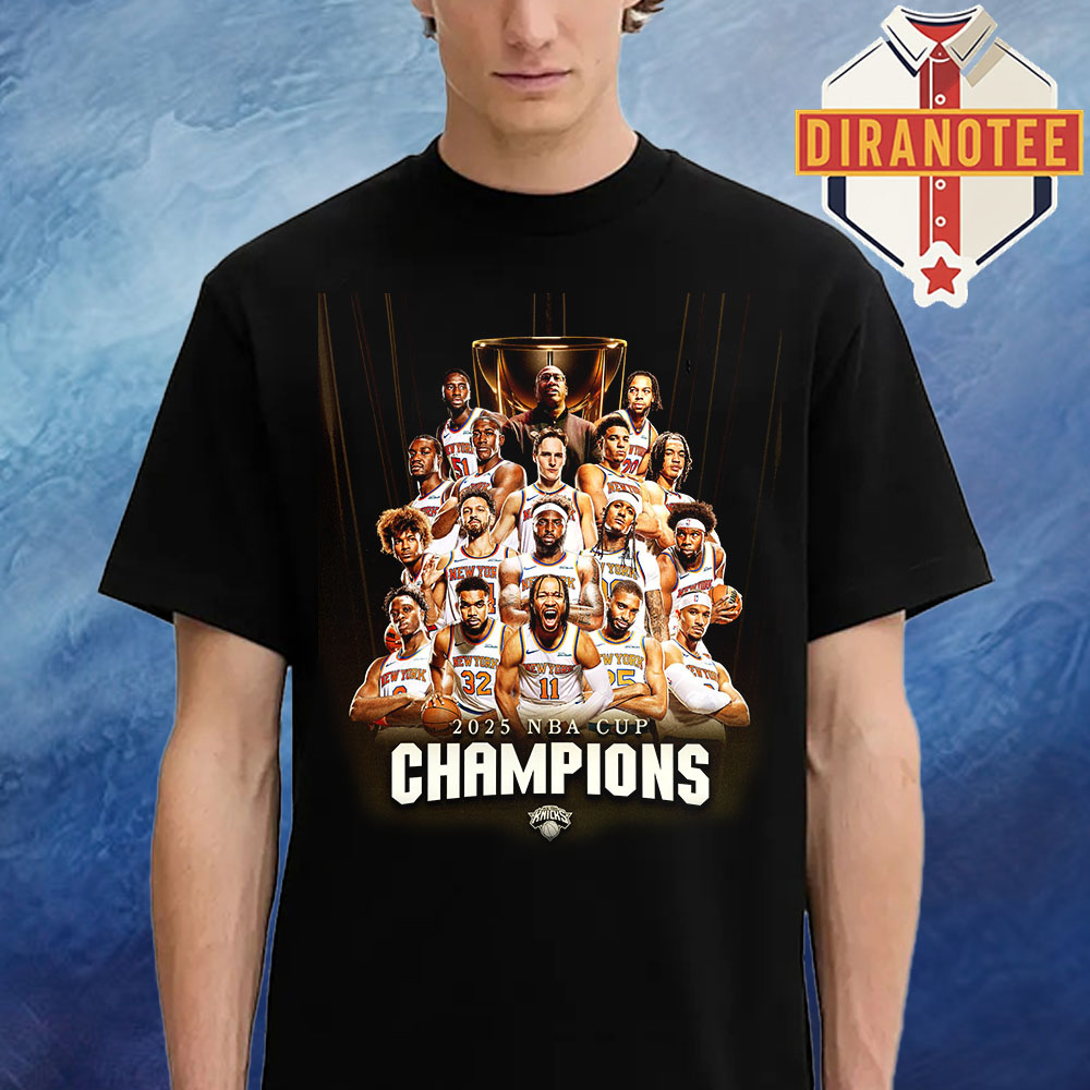 New York Knicks Are 2025 NBA Cup Champions Unisex T-Shirt New York Knicks Are 2025 NBA Cup Champions Unisex T-Shirt