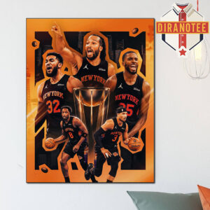 New York Knicks Are The NBA Cup Champions 2025 Home Decor Poster Canvas