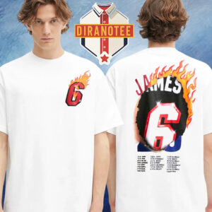 Nike X LeBron James Heat James 6 Two Sided Unisex T-Shirt