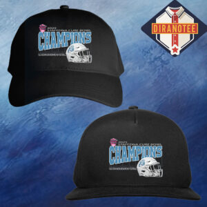 Old Dominion Monarchs Football Are Staffdna Cure Bowl 2025 Champions Helmet At Camping World Stadium In Orlando Florida On December 17th 2025 Classic Cap Hat Snapback