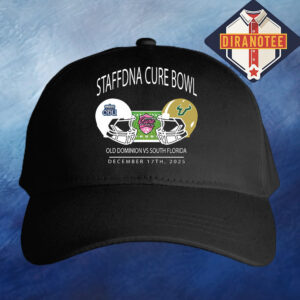 Old Dominion Monarchs Football Vs South Florida Bulls Football Staffdna Cure Bowl 2025 At Camping World Stadium On December 17th 2025 Helmet Matchup Classic Cap Hat Snapback