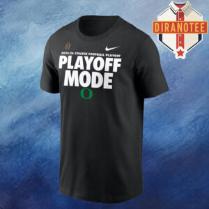Oregon Ducks Football Nike 2025 2026 College Football Postseason R1 25 Playoff Play Off Mode Unisex T-Shirt