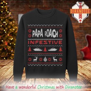 Papa Roach Infestive Holiday Christmas 2025 Ugly Sweater