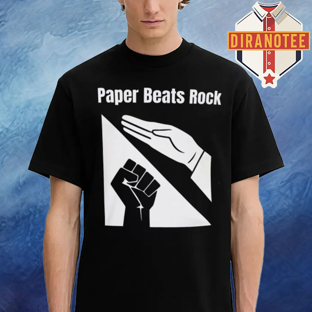 Paper Beats Rock Unisex T-Shirt Paper Beats Rock Unisex T-Shirt
