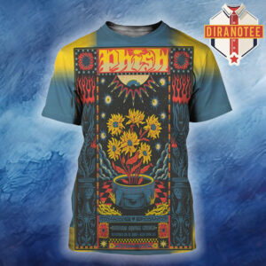 Phish Event Poster At Madison Square Garden In New York City On December 28-30 2025 All Over Print Shirt