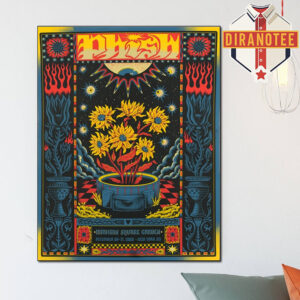 Phish Event Poster At Madison Square Garden In New York City On December 28-30 2025 Home Decor Poster Canvas