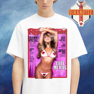 Rolling Stone Cover Tate McRae Confessions Of A Pop Superstar January 2026 Unisex T-Shirt