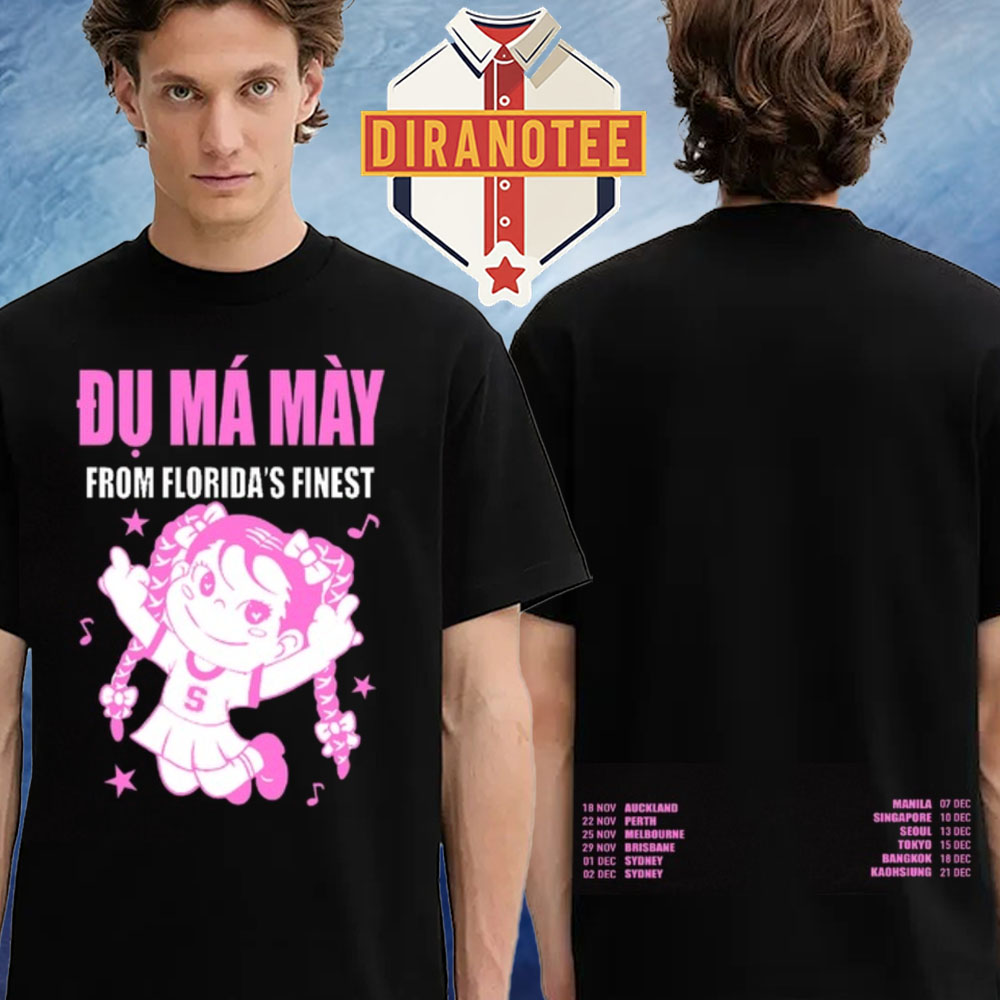 Sailorr Merch Du Ma May From Florida's Finest Tour 2025 Schedule Two Sided Unisex T-Shirt Sailorr Merch Du Ma May From Florida's Finest Tour 2025 Schedule Two Sided Unisex T-Shirt