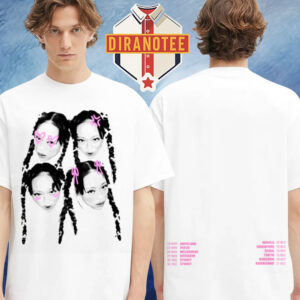 Sailorr Merch Face White Tour Ma Vie 2025 Schedule Two Sided Unisex T-Shirt