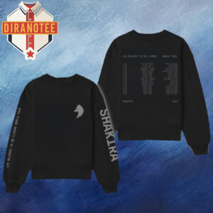 Shakira Merch Las Mujeres Ya No Lloran World Tour 2025 Schedule Unisex Sweater