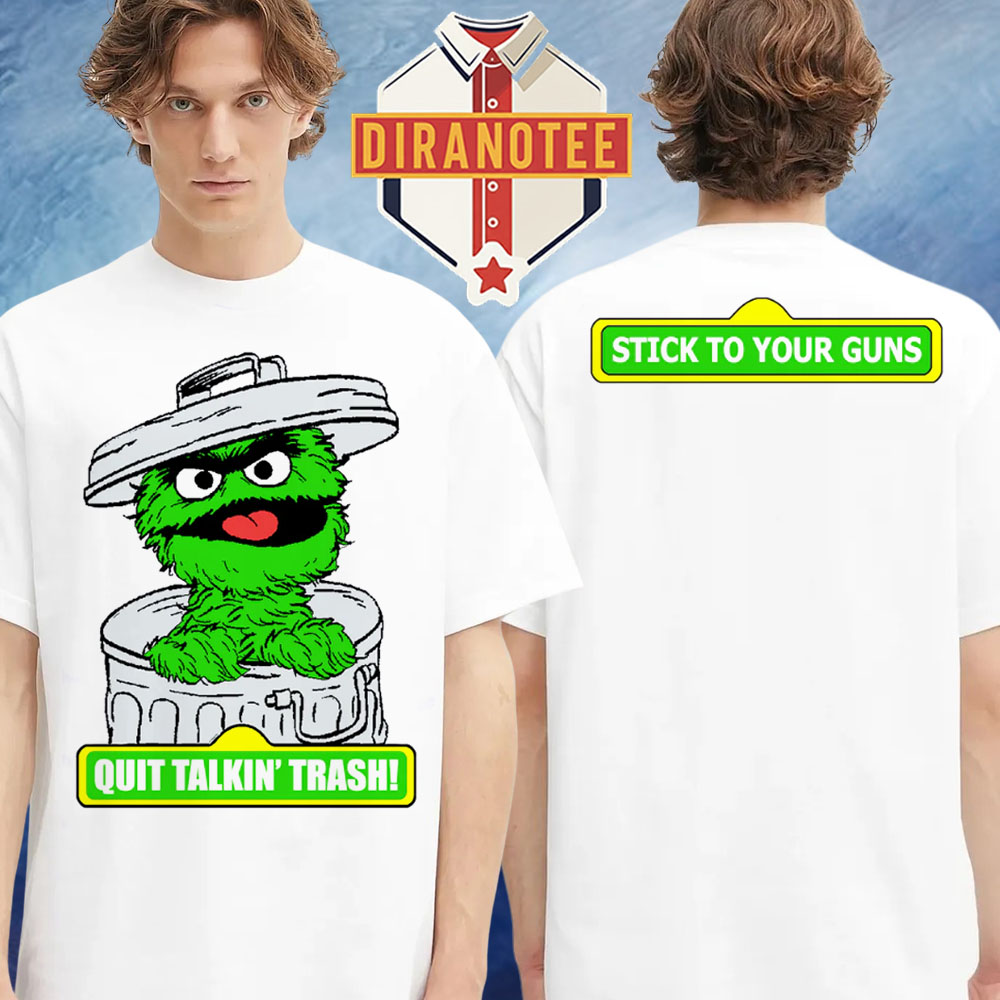Stick To Your Guns Merch Quit Talkin' Trash Two Sided Unisex T-Shirt Stick To Your Guns Merch Quit Talkin' Trash Two Sided Unisex T-Shirt