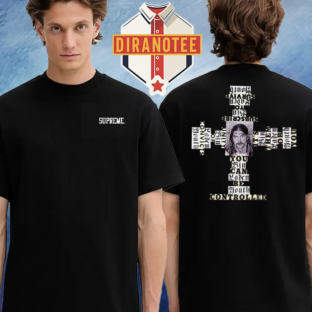 Supreme Winter 2025 Controlled Two Sided Unisex T-Shirt Supreme Winter 2025 Controlled Two Sided Unisex T-Shirt