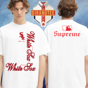 Supreme Winter 2025 X Chicago White Sox MLB Two Sided Unisex T-Shirt