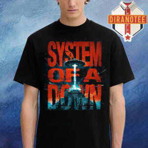 System Of A Down Show At Estadion GNP Seguros In Mexico On May 27 2026 Unisex T-Shirt