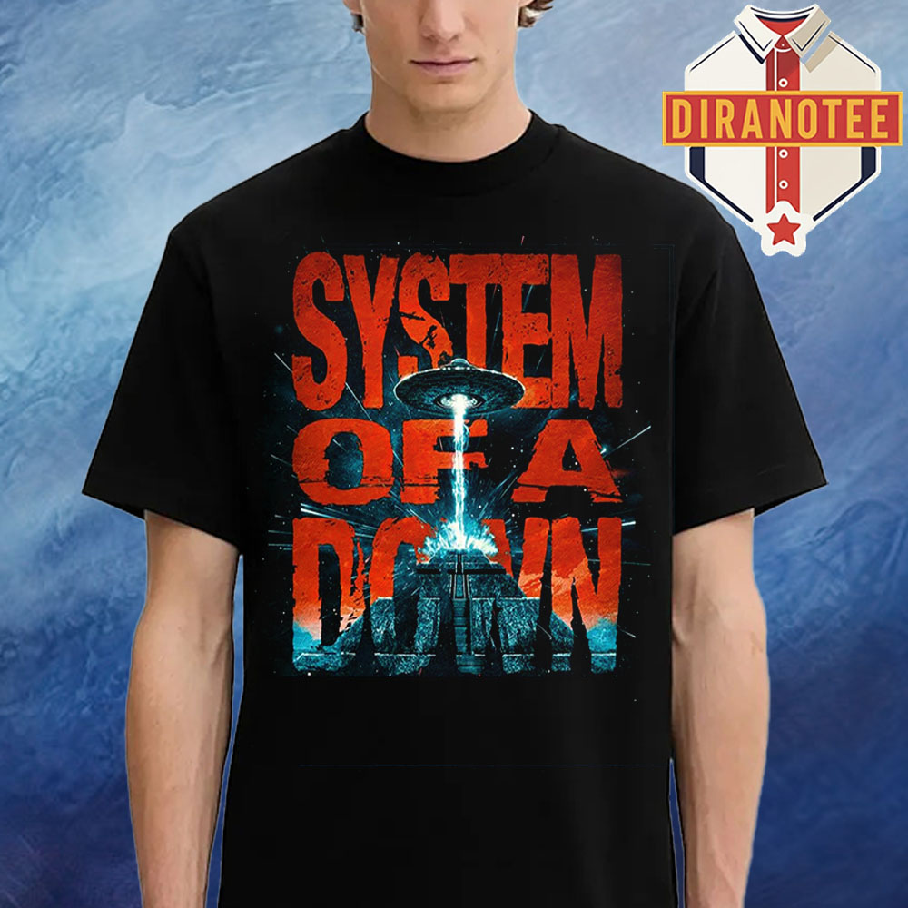 System Of A Down Show At Estadion GNP Seguros In Mexico On May 27 2026 Unisex T-Shirt System Of A Down Show At Estadion GNP Seguros In Mexico On May 27 2026 Unisex T-Shirt