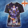 TCU Horned Frogs Football Are Alamo Bowl 2025 Champions All Over Print Shirt