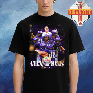 TCU Horned Frogs Football Are Alamo Bowl 2025 Champions Unisex T-Shirt