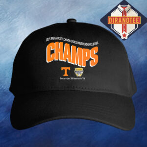 Tennessee Volunteers Football 2025 Liberty Mutual Music City Bowl Champions On December 30 2025 Classic Cap Hat Snapback