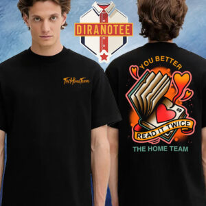 The Home Team Read It Twice Merch Two Sided Unisex T-Shirt