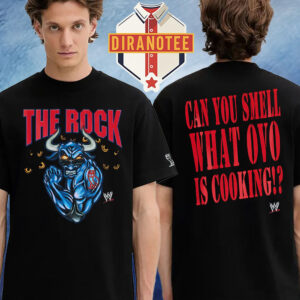 The Rock OVO X WWE Unisex Brahma Bull Two Sided Unisex T-Shirt