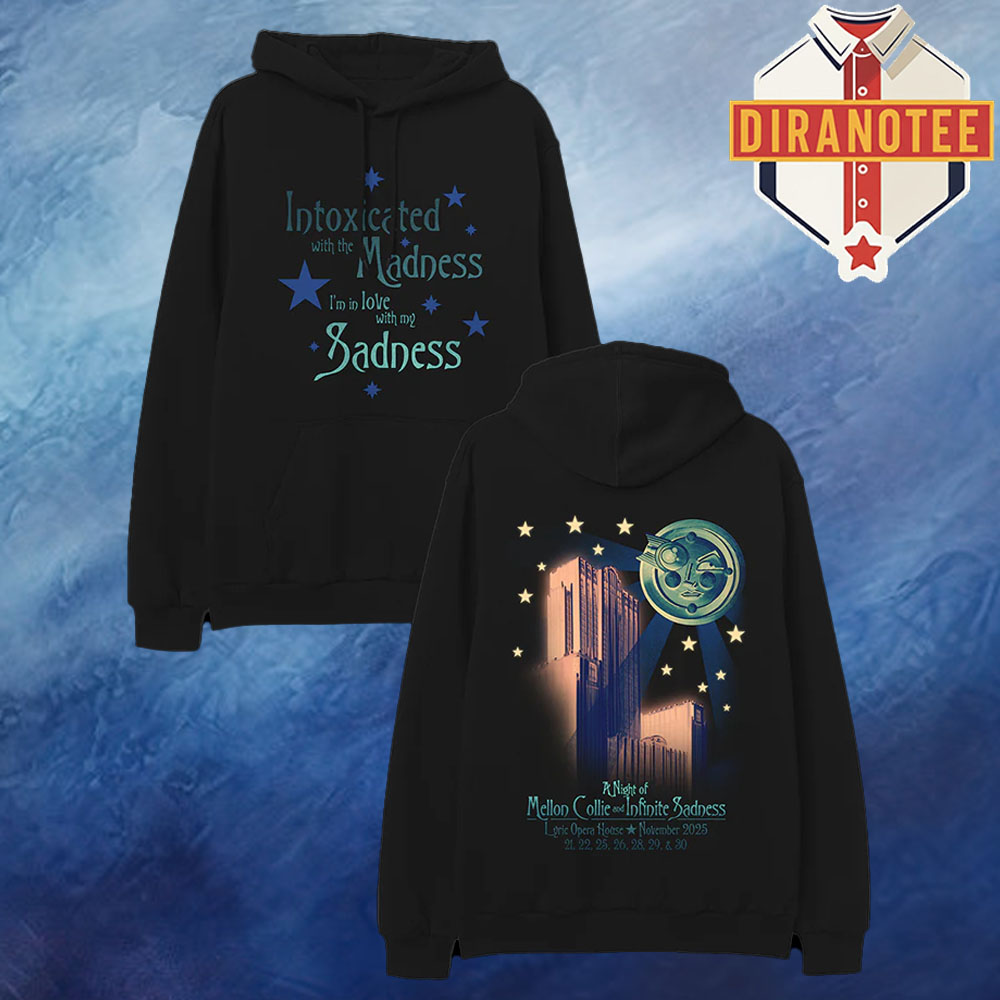 The Smashing Pumpkins Merch A Night Of Mellon Collie And Infinite Sadness Black Unisex Hoodie The Smashing Pumpkins Merch A Night Of Mellon Collie And Infinite Sadness Black Unisex Hoodie