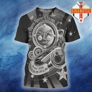 The Smashing Pumpkins Merch Poster A Night Of Mellon Collie And Infinite Sadness At Lyric Opera House In Chicago IL On November 21 22 25 26 28 29 And 30 2025 All Over Print Shirt