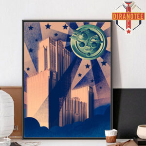 The Smashing Pumpkins Merch Poster Lyric Opera House In Chicago IL On November 21 22 25 26 28 29 And 30 2025 Home Decor Poster Canvas