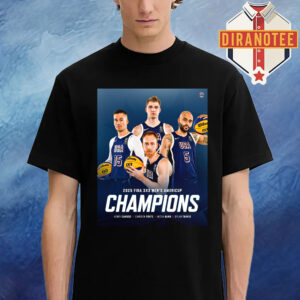 The USA Men Are The 2025 FIBA 3×3 AmeriCup Champions Unisex T-Shirt