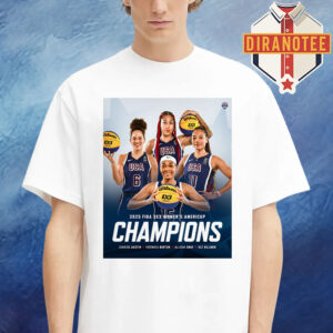 The USA Women Are The 2025 FIBA 3×3 AmeriCup Champions Unisex T-Shirt