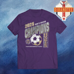 The Washington Huskies Are 2025 Men Soccer National Champions College Cup NCAA Unisex T-Shirt