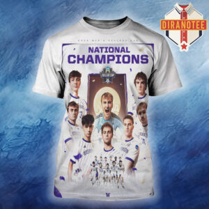 The Washington Huskies Are National Champions 2025 Men College Cup NCAA All Over Print Shirt