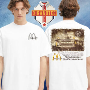 Travis Scott Cactus Jack X McDonald’s Vintage Action Nobody Can Do It Like Cactus Jack Can Two Sided Unisex T-Shirt