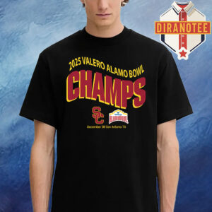USC Trojans football 2025 Valero Alamo Bowl Champions On December 30 In San Antonio TX Unisex T-Shirt