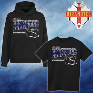 UTSA Roadrunners Football Are First Responder Bowl Champions 2025 Helmet Unisex T-Shirt Hoodie Shirt